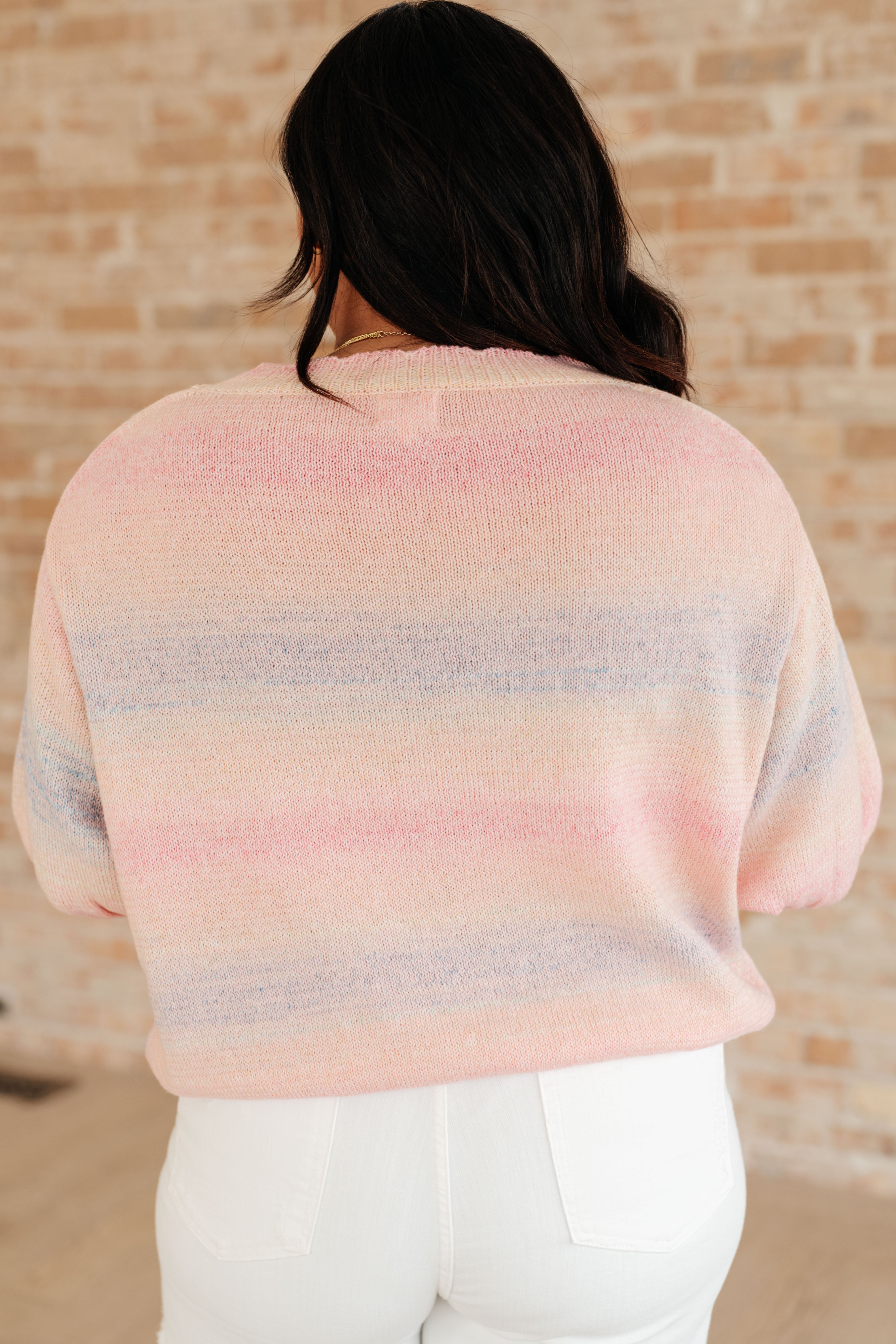 BiBi I'll Never Stop Striped Sweater SPRING24