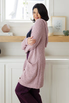 One Eleven North Soft Wisteria Hooded Cardigan 10-5-2023