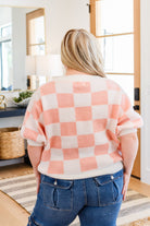 BiBi Start Me Up Checkered Sweater SPRING24