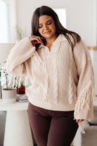 GeeGee Sweet Surrender Fringe Sweater Shirts & Tops