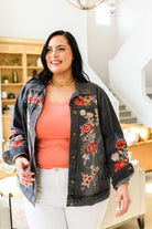Andree By Unit Lovely Visions Flower Embroidered Jacket Bogo Free
