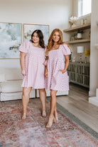 Mittoshop The Moment Checkered Babydoll Dress Bogo Free