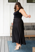 Jodifl Timeless Tale Maxi Skirt in Black Ave Shops