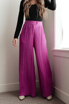 Davi & Dani Totally Crazy Still Wide Leg Pants 3XL SPRING24