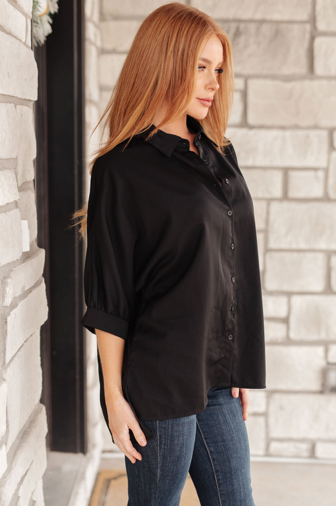 One Eleven North Turned Out Perfect Oversized Button Down Shirt Ave Shops